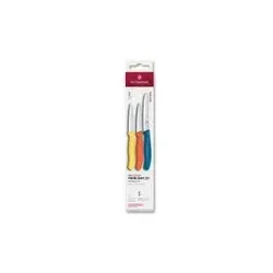 Victorinox Gemüsemesser-Set 3-teilig | Farbenfrohe Küchenhelfer