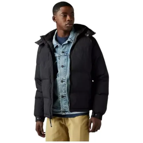 LEVI'S ROCKRIDGE SHORT PUFFER Steppjacke - Funktionsjacke für Herren in XXL, leicht und luftig aus 100% Polyamid, ideal für kühle Tage und entspannte Freizeitaktivitäten.