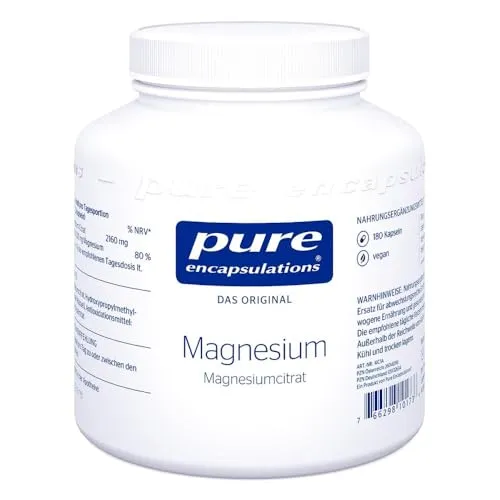 Pure Encapsulations Magnesium Magnesiumcitrat 180 ST von Pure Encapsulations