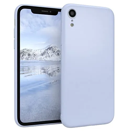 Produktbild EAZY CASE Handyhülle Silikon mit Kameraschutz kompatibel mit iPhone XR in Himmelblau Blau, Ultra dünn, Slimcover, Silikonhülle, Hülle, Softcase, Backcover