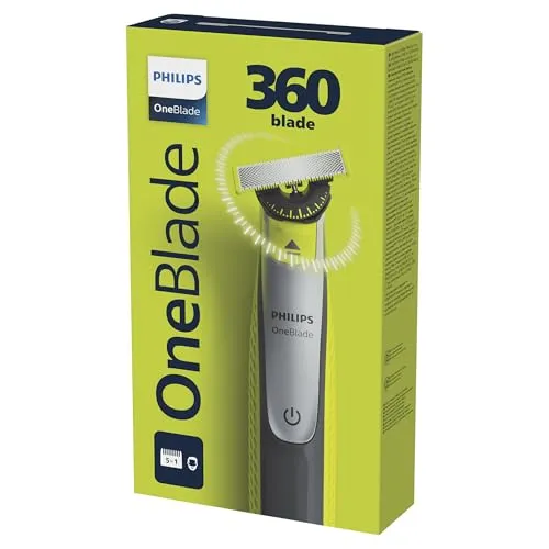 Philips One Blade QP2734/20 - Elektrischer Rasierer für präzises Trimmen und Rasieren, vielseitig und hautschonend