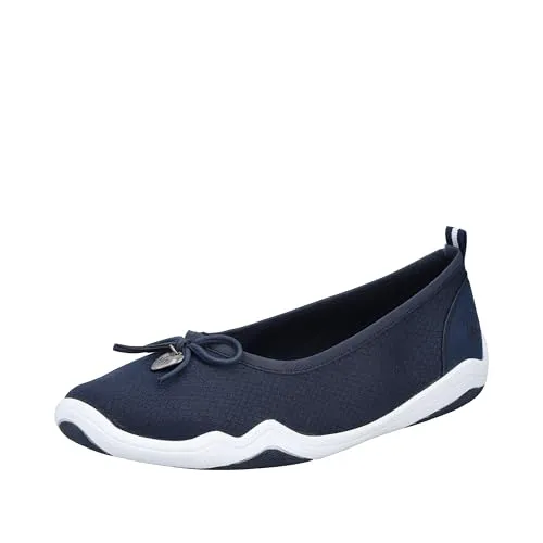 Ballerina Slip-on Sneaker in Dunkelblau - Vegan und Bequem - Veganer Schlupfschuh in Größe 38, ideal für den Alltag und modisch vielseitig kombinierbar.