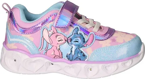 CERDA GROUP Stitch EVA Sneaker mit Lichtern EU 27 - Halbschuhe für Mädchen mit leuchtenden Sohlen, die bei jedem Schritt blinken. Ideal für aktive Kinder, die Disney's Stitch lieben – Komfort und Spaß vereint!
