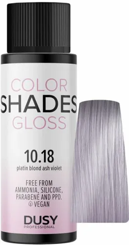 Dusy Professional Dusy Color Shades 10.18 platinblond asch violett 60 ml Tönung