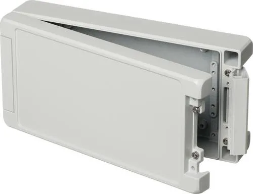 Bopla BA 241306 F-7035 Industrie-Gehäuse - Universalgehäuse aus Aluminium, lichtgrau (RAL 7035), langlebig und ideal für industrielle Anwendungen.