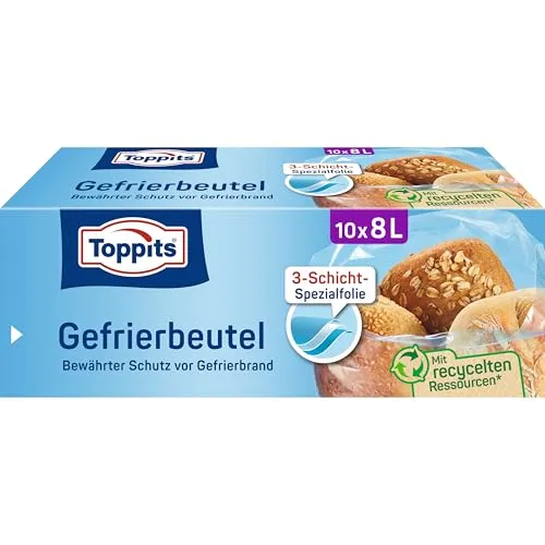 Toppits Gefrierbeutel 8,0 L