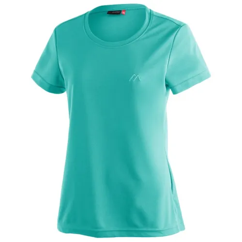 Maier Sports Women's Waltraud Funktionsshirt Gr 34 - Türkis - Leichtes Funktionsshirt für Damen in Türkis, ideal für Freizeitaktivitäten. Hergestellt aus 100% Polyester für optimalen Tragekomfort und Atmungsaktivität.