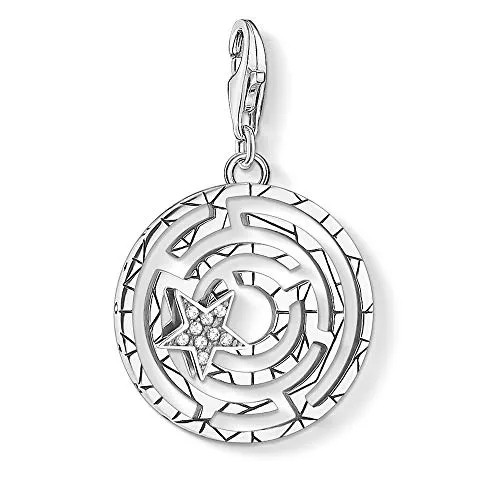 Thomas Sabo Damen Charm-Anhänger Labyrinth Charm Club 925 Sterling Silber 1823-643-14