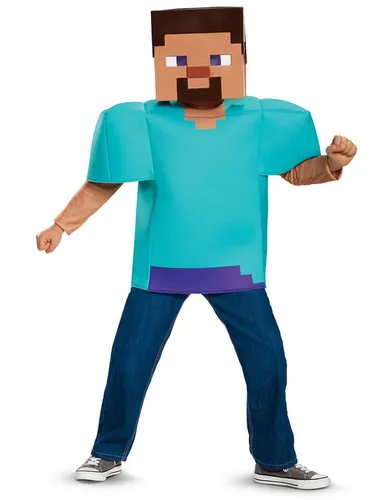 Minecraft Steve Kostüm für Kinder