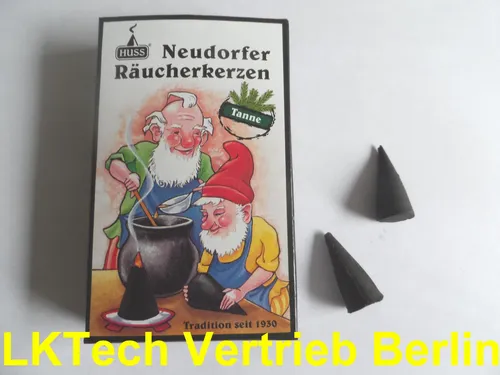 Räucherkegel Räucherkerzen Jürgen HUSS Neudorfer Tanne Tannenduft  24er