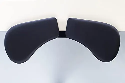 IO-REST Tischlehne DUO Stoff Lycra schwarz von Ergotrading