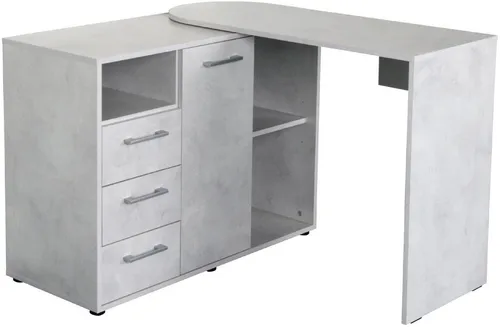 VOGL Möbelfabrik Schreibtisch - Platzsparend mit schwenkbarer Tischplatte, Made in Germany - Sonstige Büromöbel mit 360° schwenkbarer Tischplatte, ideal für kleine Räume und flexibel einsetzbar.
