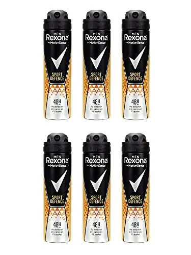 Rexona Sport Defence Deospray Men, 6er-Pack (6 x 150 ml)