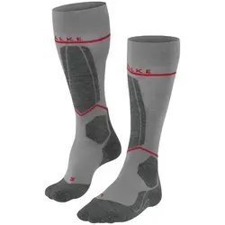 Falke SK4 Advanced Compression Light Herren Skiing Kniestrümpfe - Sportsocken mit leichter Polsterung für optimale Kontrolle und Kraftübertragung. Die Kompression fördert die Durchblutung und sorgt für ein frisches Tragegefühl, ideal für Skifahrer.