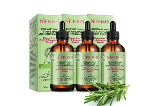 P-Beauty Rosmarinöl Ätherisches Öl 3x60ml – Haarwachstum Booster - Haar- & Hautpflege mit 100% natürlichem, biozertifiziertem Rosmarinöl, das Haarausfall bekämpft und das Haarwachstum fördert. Ideal für gesunde Haare, Haut und Wimpernpflege.