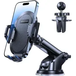 KFZ Handyhalter Saugnapf 360° drehbar für 4-7 Zoll Smartphones - Praktische Auto Handyhalterung für Erwachsene. Flexibel drehbar und sicher fixiert, ideal für eine komfortable Nutzung während der Fahrt.