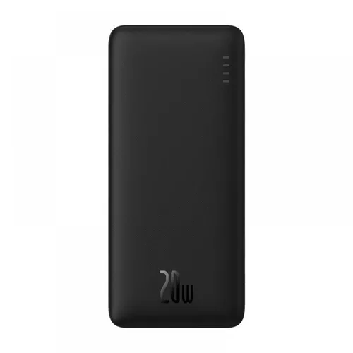 Baseus Airpow Powerbank, 10.000mAh, USB + USB-C, 20W, schwarz