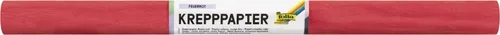 folia Krepppapier-Rolle, (B)500 mm x (L)2,5 m, feuerrot