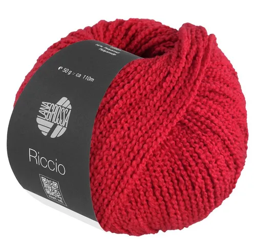 LANA GROSSA RICCIO Häkelwolle, 110 m (kuschelweiches Baumwoll-Garn im Frottee-Look), 50 g