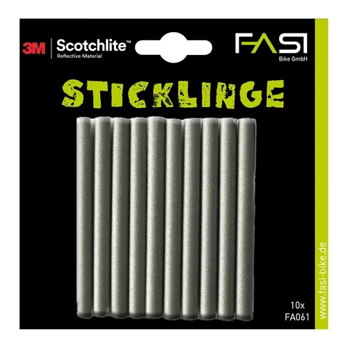 FASI Sticklinge 10 Stück Speichenreflektoren