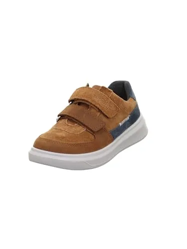 Superfit Jungen Cosmo Sneaker, Braun Blau 3010, 33 EU Weit