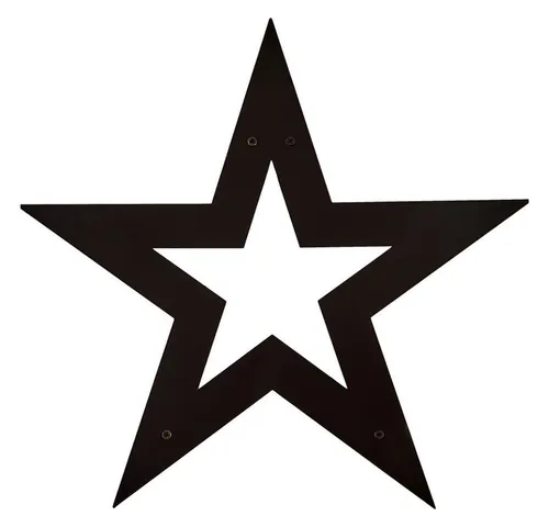 Hansmeier Wanddekoobjekt Stern aus Metall von Hansmeier