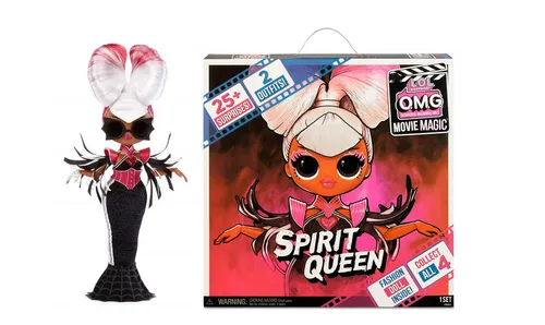 MGA Entertainment 577928EUC L.O.L. Surprise OMG Movie Magic Doll- Spirit Queen