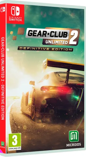 Gear Club Unlimited 2 - Definitive Edition NSW, ultimative Rennerfahrung mit über 50 lizenzierten Fahrzeugen und allen DLCs für Nintendo Switch