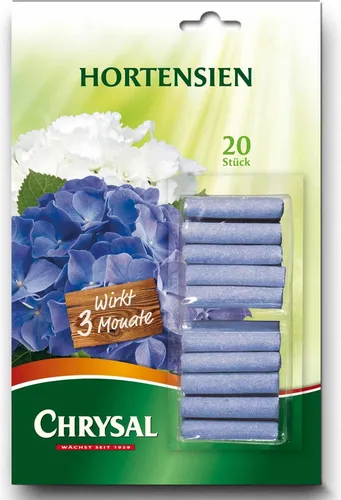 Chrysal Hortensien Düngestäbchen - 20 Stück