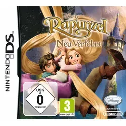 Disney Rapunzel: Neu Verföhnt (Nintendo DS) - Abenteuer für die ganze Familie - Genre: Familie/Kinder, Plattform: Nintendo DS, erlebe das magische Abenteuer mit Rapunzel und ihren Freunden!