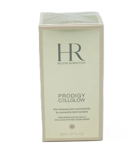 Helena Rubinstein Prodigy Cellglow Foundation 01 Ivory Beige - Luxuriöse Foundation in 30 ml, die einen strahlenden Teint zaubert und für ein makelloses Finish sorgt.