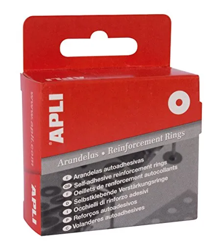 Apli 116 Verstärkungsringe, transparent, 200 Stück