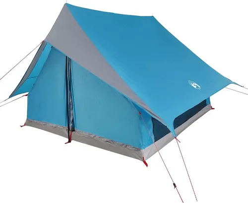 vidaXL A-Frame Campingzelt für 5 Personen - Blau & Wasserdicht - Zelte für 5 Personen, ideal für Familiencamping. Hergestellt aus hochwertigem, wasserdichtem Polyester, schützt es vor Nässe und bietet gleichzeitig ein stylisches Design.