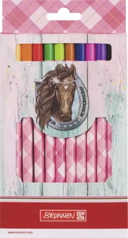 Jumbo Buntstifte 12erPckg.Ponylove