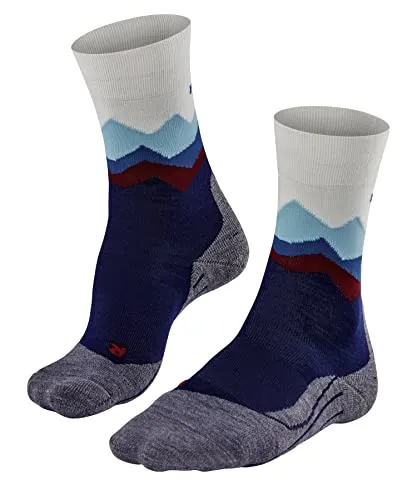 Falke TK2 Explore Damen Trekking Socken 41-42 - Trekking- und Wandersocken für Frauen, ideal für lange Touren mit schnelltrocknender 3-Lagen-Konstruktion und thermoregulierender Merinowollmischung für maximalen Komfort und frische Füße.