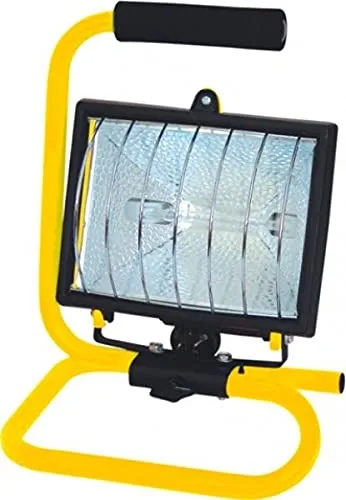 Halogenstrahler 500W mit verstellbarem Standfuß