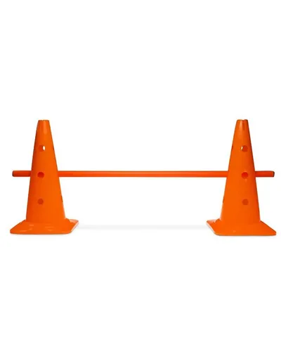 Superhund Hürde Kegelhürde 40 mit Stange 100 cm Farbe Orange