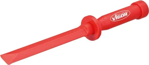 ViGOR V2513 Klebegewicht-Entferner I Schneidenbreite: 19 mm, Lösemittelbeständig, Mittels Feile nachschleifbar I Demontage von Klebegewichten auf Alufelgen bei Pkw und Motorrad