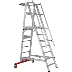 Produktbild Euroline Premium 32777 Podestleiter fahrbar 7 Stufen