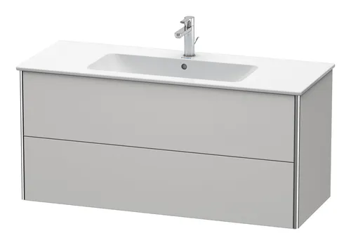 Duravit Xsquare Waschtischunterbau mit 2 Schubkästen von Duravit