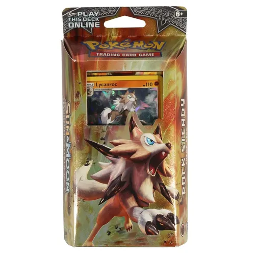 Pokemon Sun & Moon Burning Shadows - Rock Steady / Lycanroc Deck - englisch