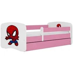 Raumhirsch Kinderbett Spiderman 70x140 cm in pink von Raumhirsch Furniture