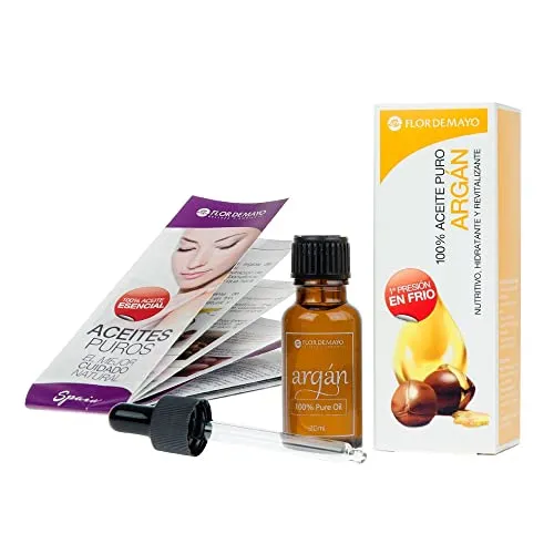 Flor de Mayo, reines Arganöl, pflegend, feuchtigkeitsspendend, regenerierend, natürliche Behandlung, Haar, Gesicht, Leder, Nägel