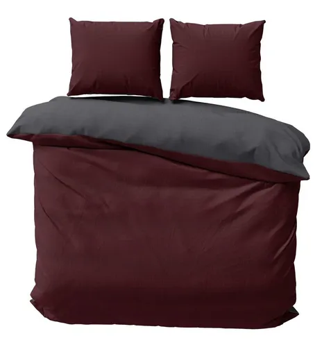 One Home Bettwäsche Doubleface Wende, Seersucker, 3-teilig - Bettwäsche-Set aus hautsympathischer Mikrofaser, ideal für warme Nächte. Mit kühlender Seersucker-Optik und 5x höherer Feuchtigkeitsaufnahme als Baumwolle.