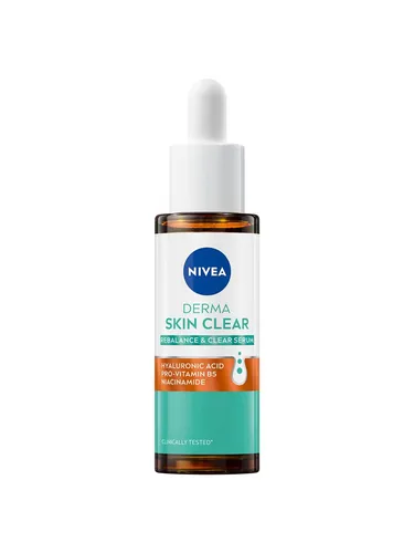 Nivea DERMA SKIN CLEAR Rebalance & Clear Serum 30ml