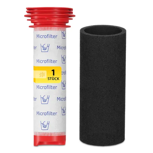 Filterset kompatibel mit Bosch 00754176 00754175 Ersatzfilter für Staubsauger