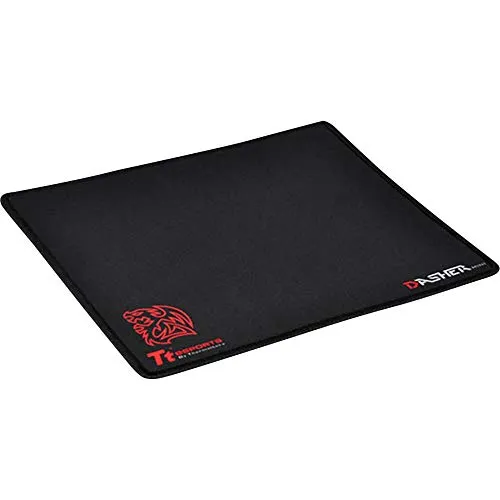 Tt eSPORTS Dasher Mini Slim Mousepad MP-DSM-BLKSMS-01, schwarz/rot