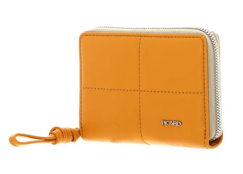 Picard Zip Around Wallet aus echtem Rindsleder - Elegante Geldbörse aus hochwertigem Rindsleder mit vielen Fächern für Karten und Bargeld, ideal für stilbewusste Nutzer.