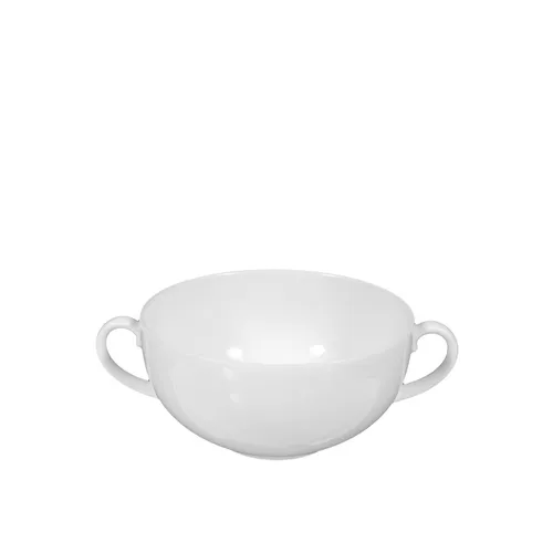 Seltmann Weiden Rondo Liane Weiß Suppen-Obertasse 0,36 L - Tassen & Untertassen mit elegantem Design, ideal für stilvolle Suppenpräsentation und besondere Anlässe.