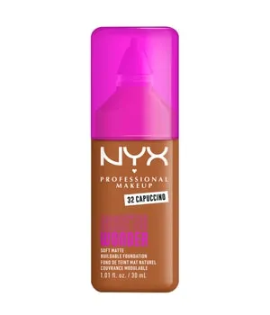 NYX Professional Makeup Make 'EM Wonder Soft Matte Flüssige Foundation 30 ml Nr. 32 - Cappuccino